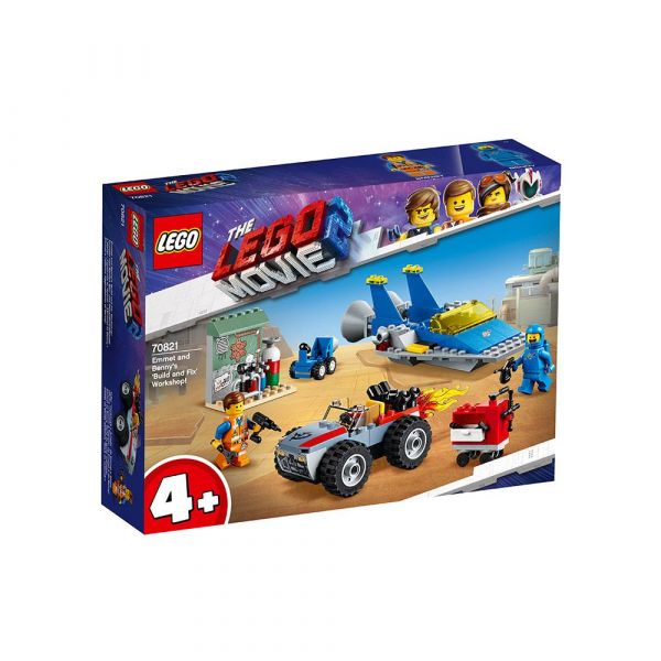Lego Movie Atelierul construieste si repara al lui Emmet si Benny 70821