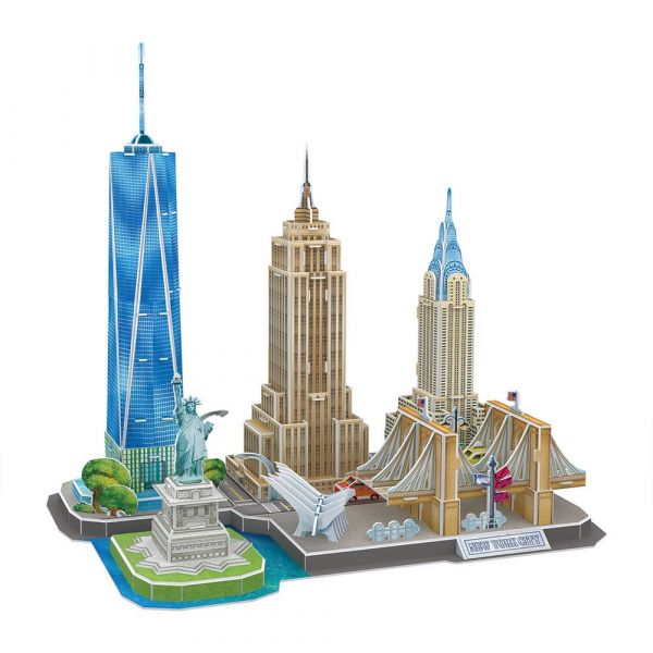 Puzzle 3D Cubic Fun City Line New York City 