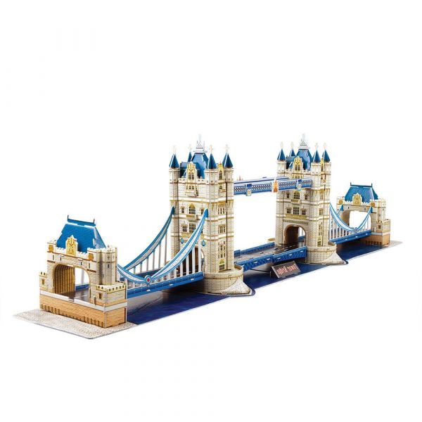 Puzzle 3d Cubic Fun National Geographic Tower Bridge 120 piese 