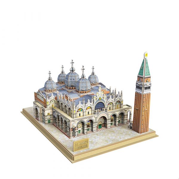 Puzzle 3D Cubic Fun National Geographic Venice St Mark Square 