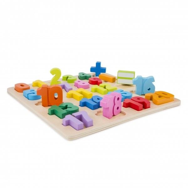 Puzzle Numere New Classic Toys 