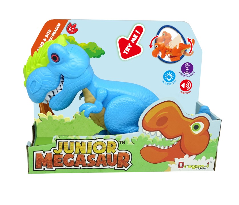 Dinozaur Junior Megasaur cu lumini si sunete