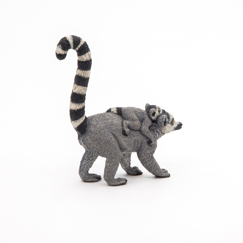 Figurina Papo Lemur cu pui