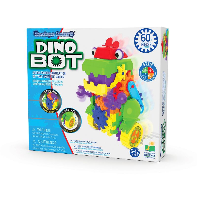 Joc de constructie dinozaur The Learning Journey Dino Bot Bot