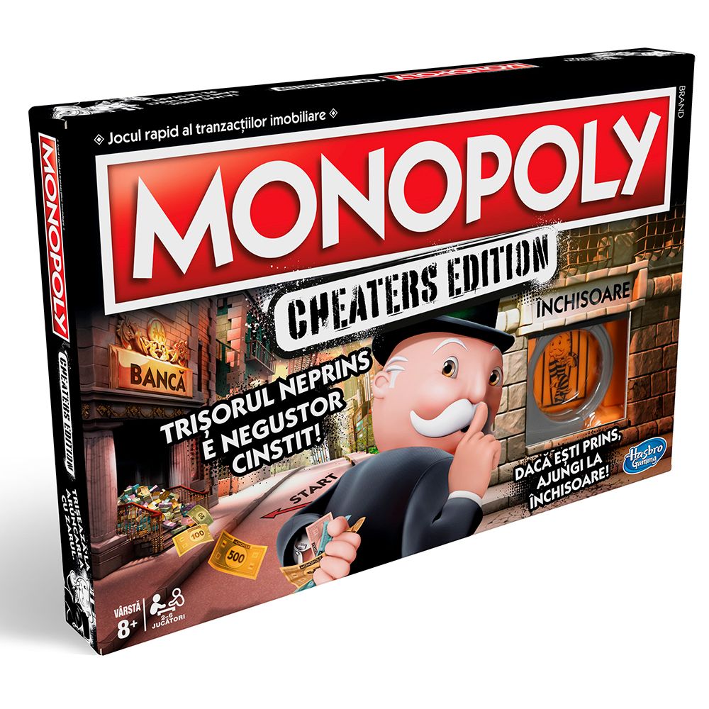 Joc Hasbro Monopoly Editia Trisorilor HASBRO imagine 2022