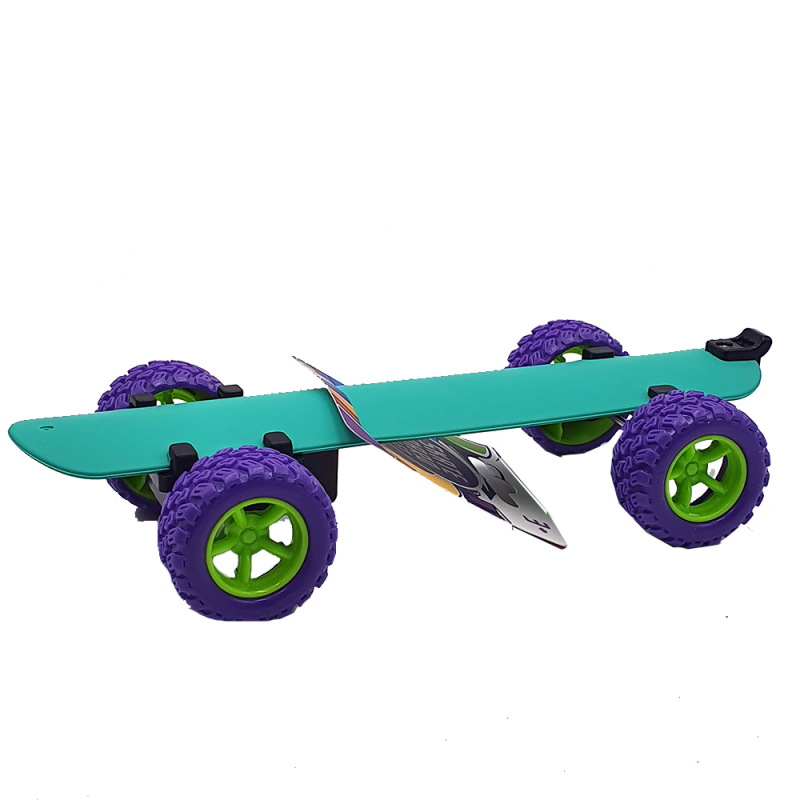 Jucarie Skateboard flexibil cu pull back Purple