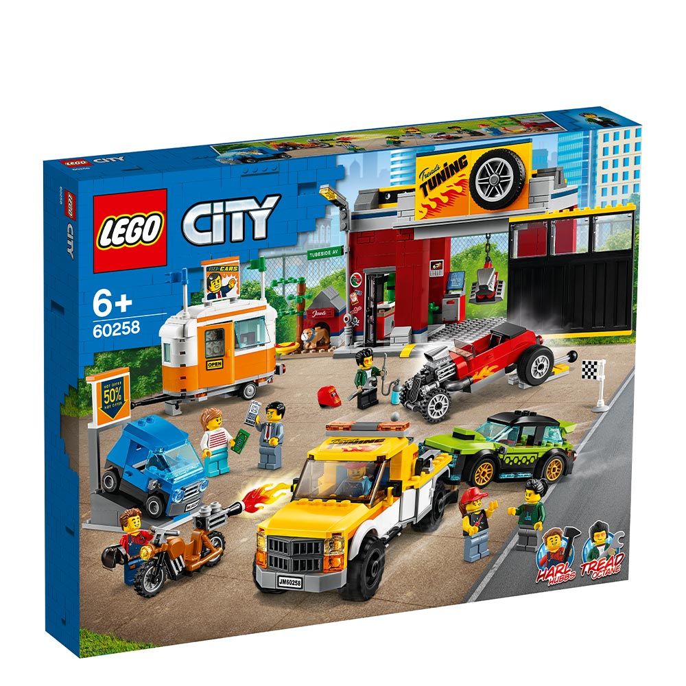 Lego City Atelier de Tuning 60258