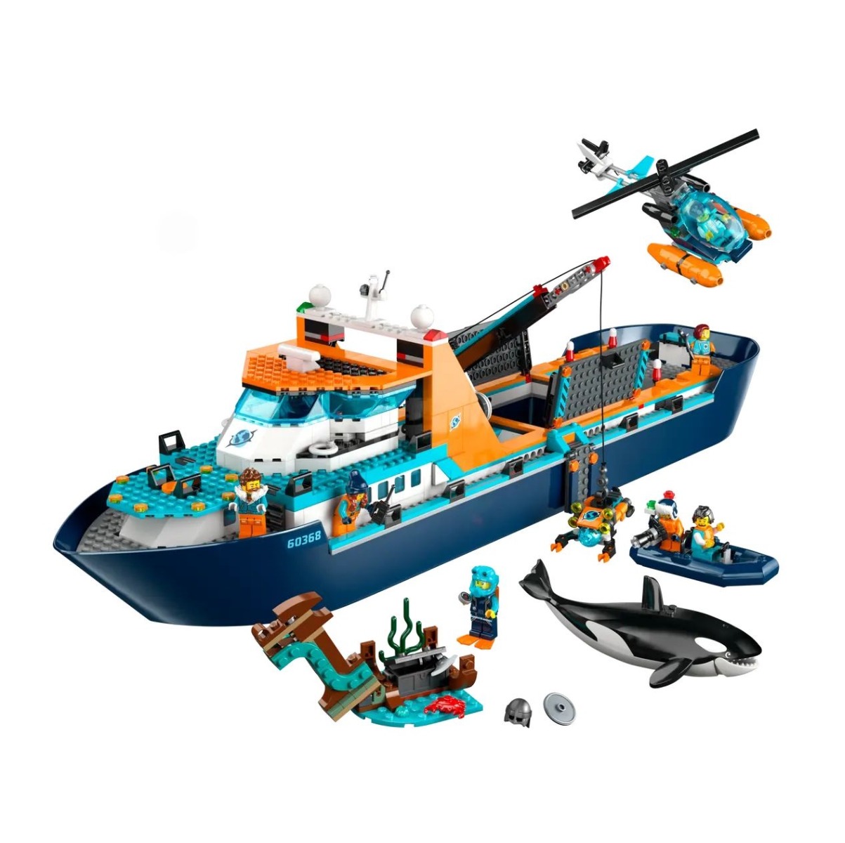 Lego City Nava pentru explorari arctice 60368