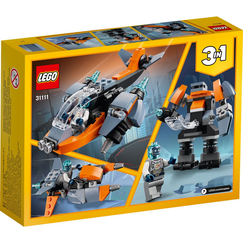 Lego Creator Drona cibernetica 31111