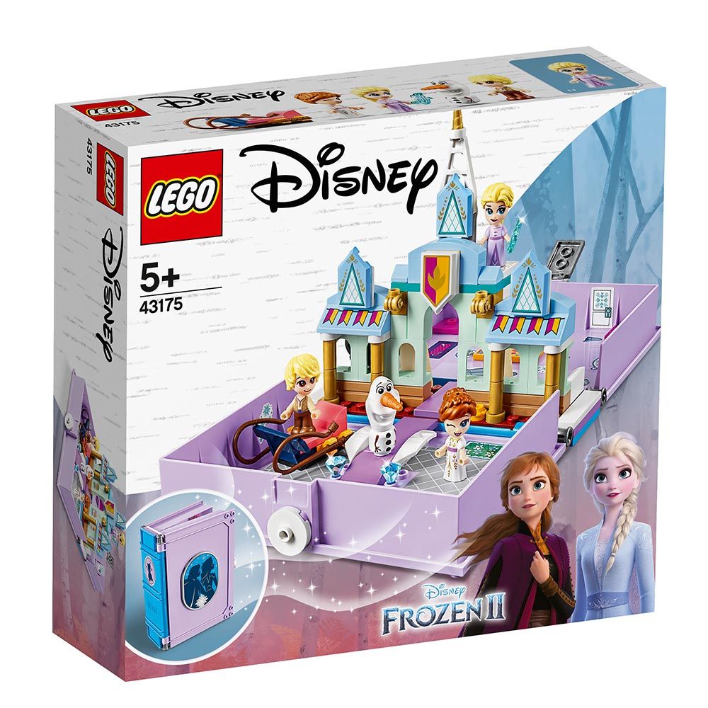 Lego Disney Princess Aventuri din Cartea de Povesti cu Anna si Elsa 43175