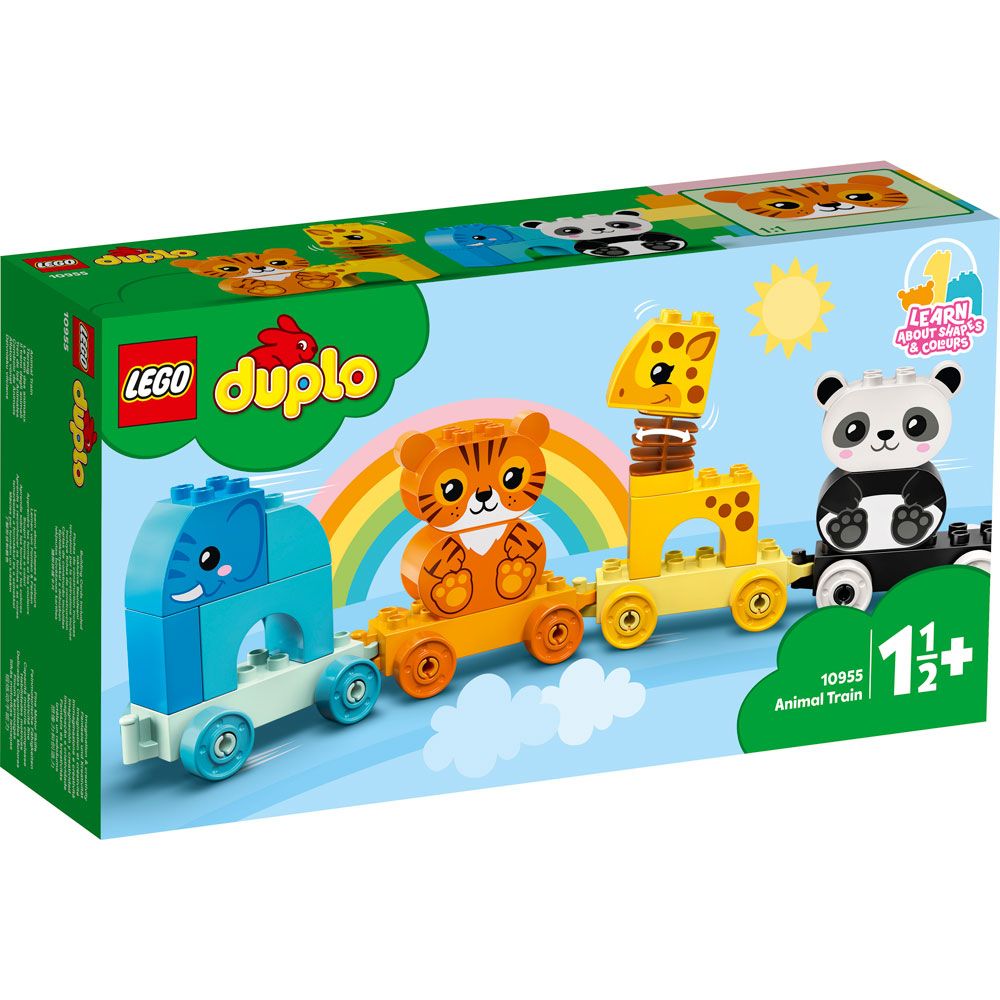 Lego Duplo Trenul animalelor 10955 hippoland.ro