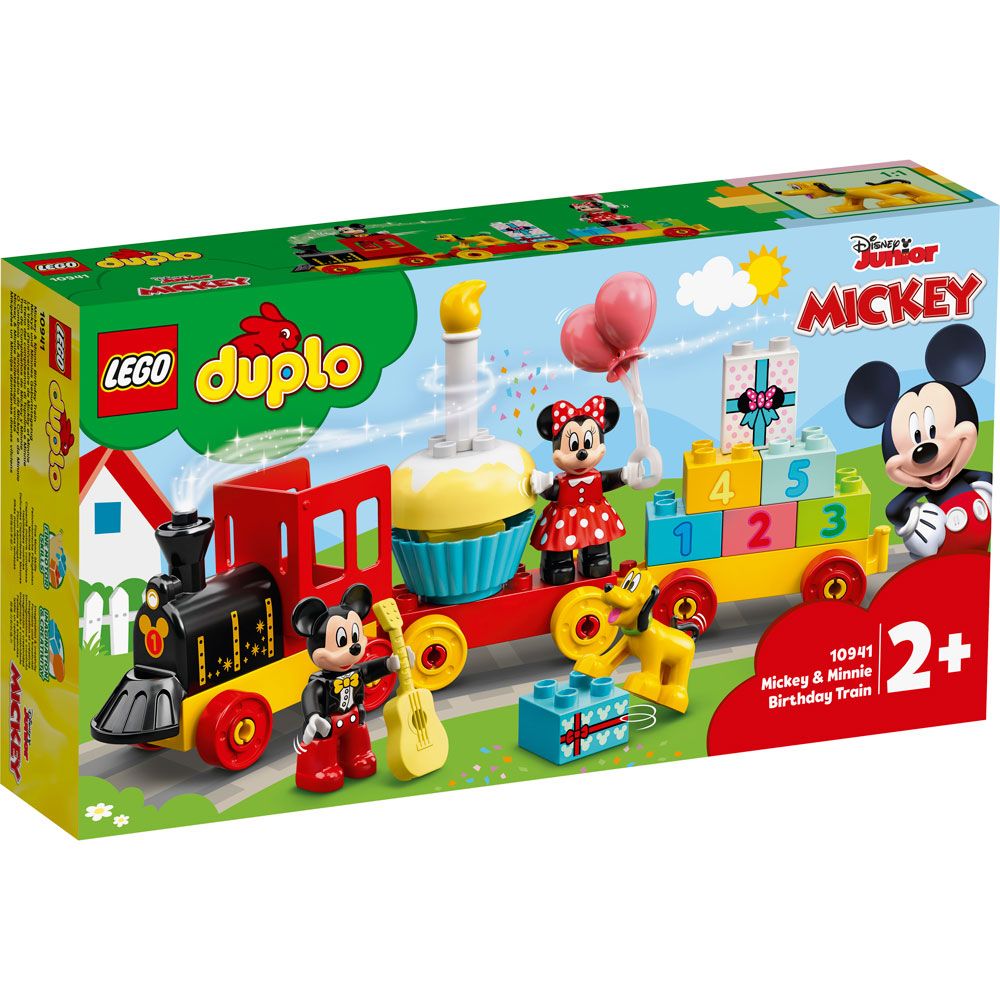 Lego Duplo Trenul aniversar Mickey si Minnie 10941 10941 imagine noua responsabilitatesociala.ro