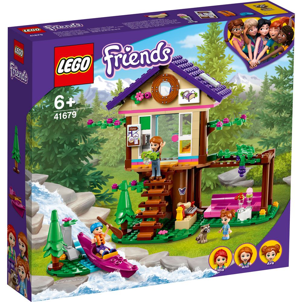 Lego Friends Casuta din padure 41679 hippoland.ro imagine noua
