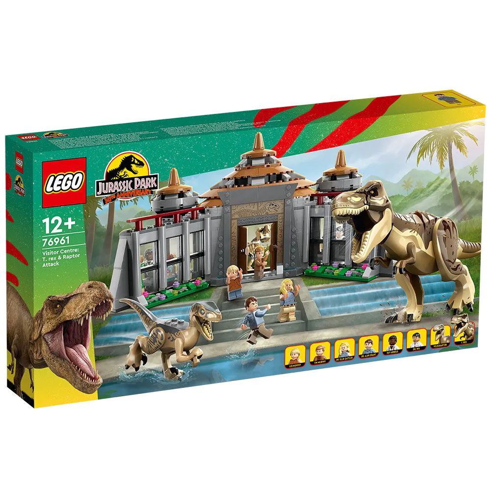 Lego Jurassic Centru pentru turisti T-Rex si Raptor 76961 76961 imagine 2022