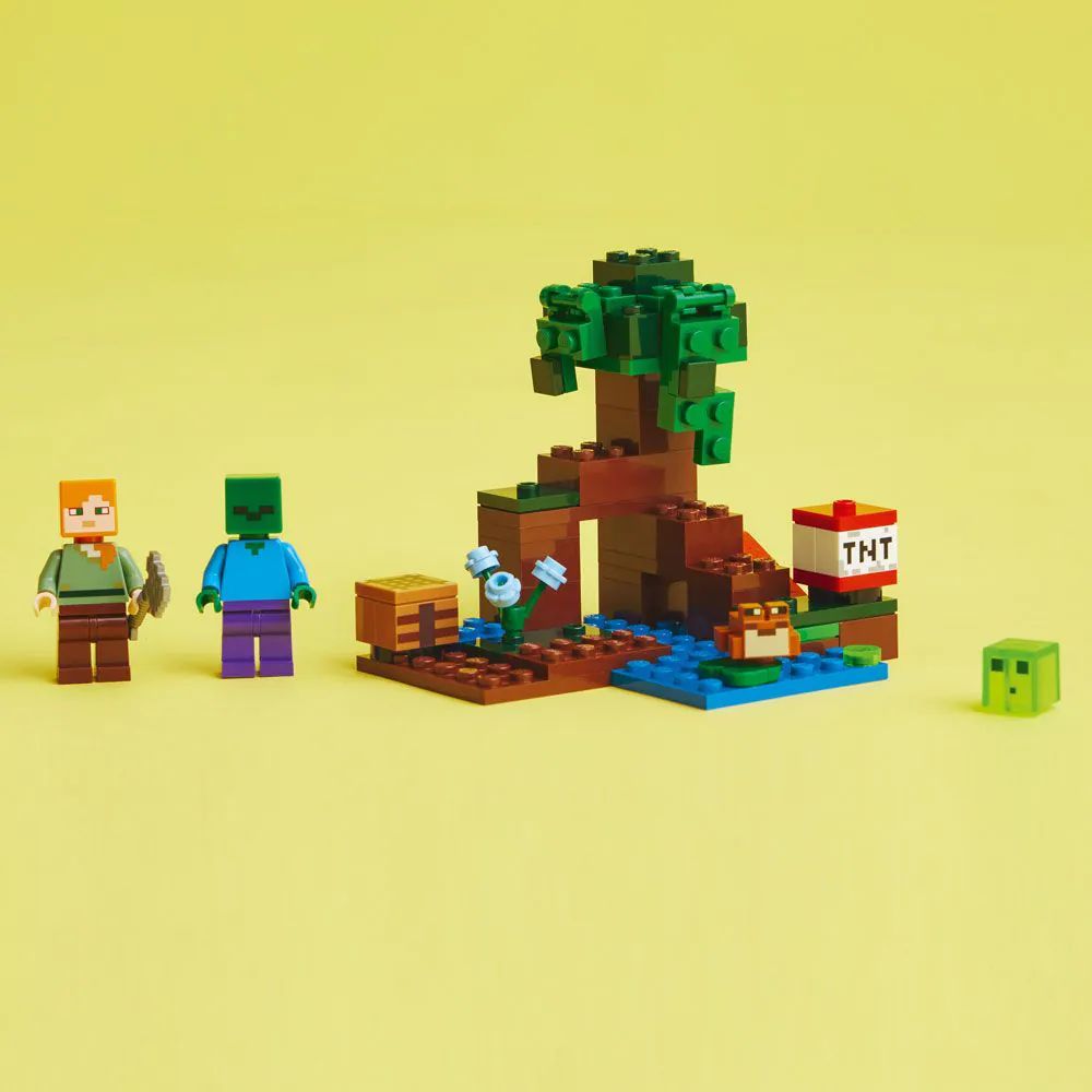 Lego Minecraft Aventura din mlastina 21240