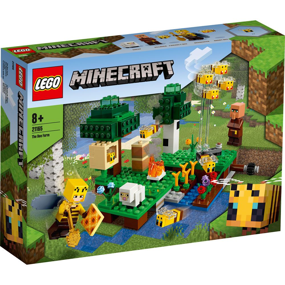Lego Minecraft Ferma Albinelor 21165 hippoland.ro imagine noua