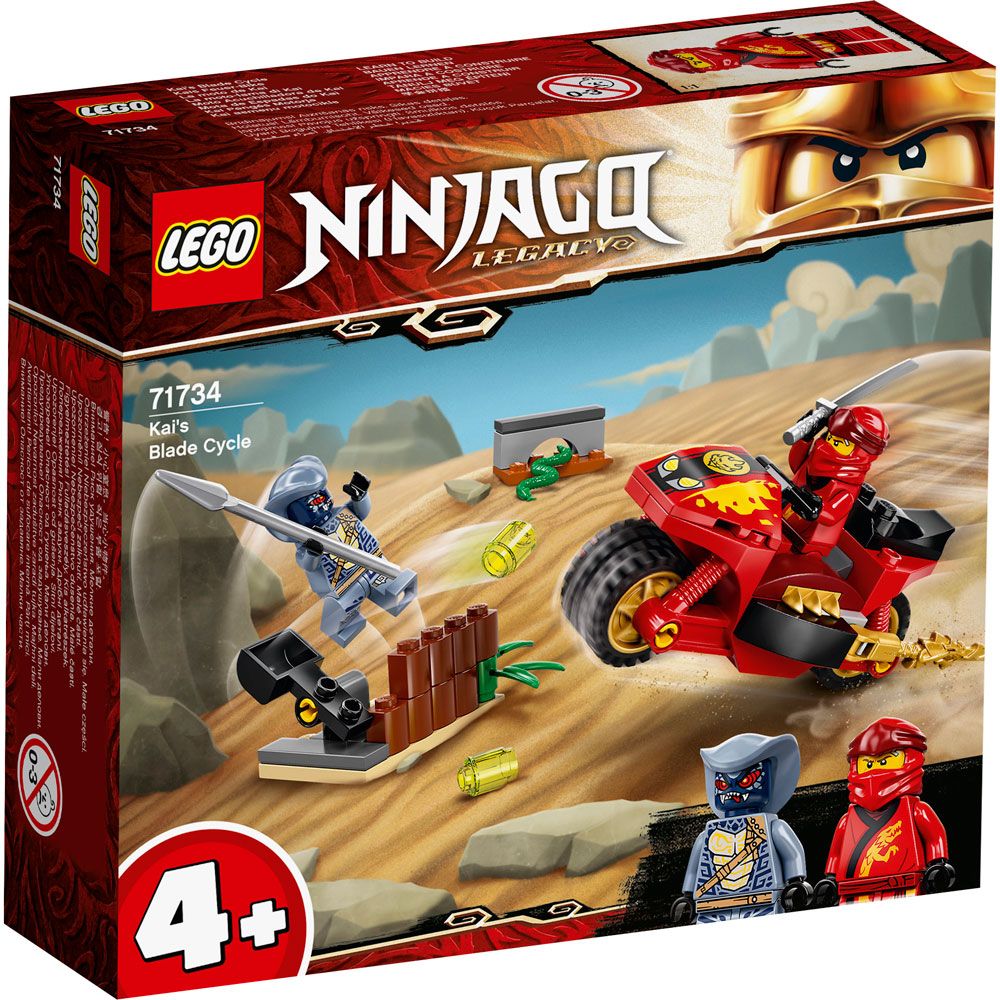 Lego Ninjago Motocicleta lui Kai 71734 hippoland.ro