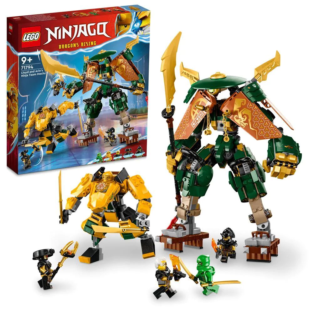 Lego Ninjago Robotii lui Lloyd si Arin 71794 hippoland.ro imagine noua responsabilitatesociala.ro