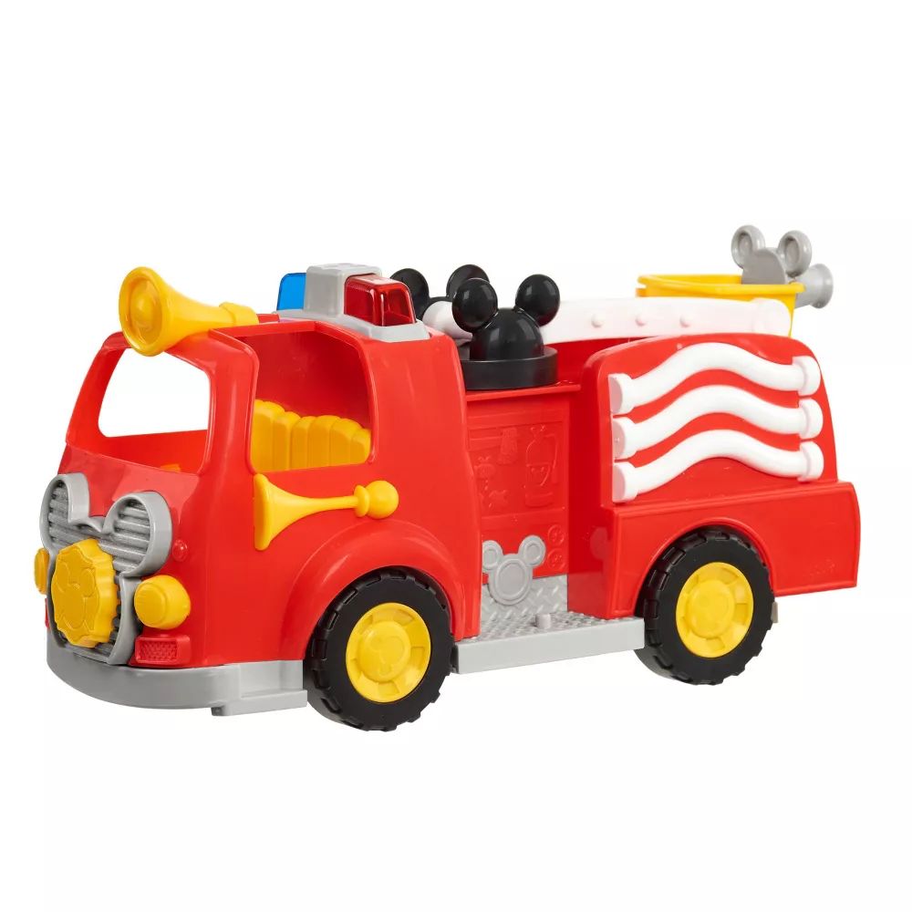 Masina de pompieri cu figurina Disney Mickey Mouse si Pluto