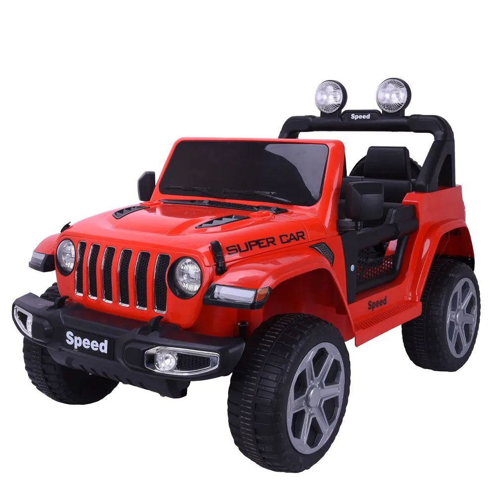 Masinuta cu acumulator 12 V Ocie Super Jeep Speed Rosu 3930053-2R 3930053-2R