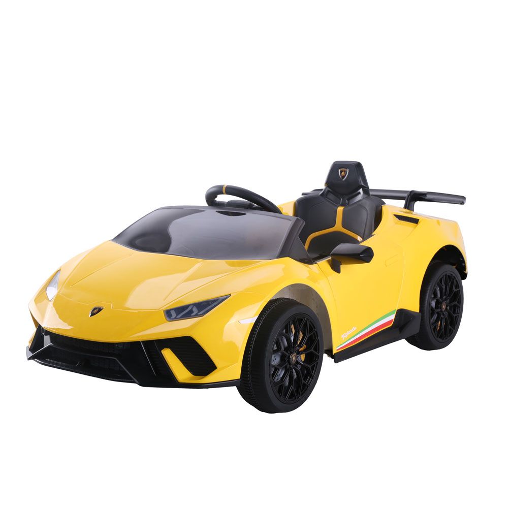 Masinuta cu acumulator Lamborghini Huracan 12 V Yellow 8210270BR imagine hippoland.ro
