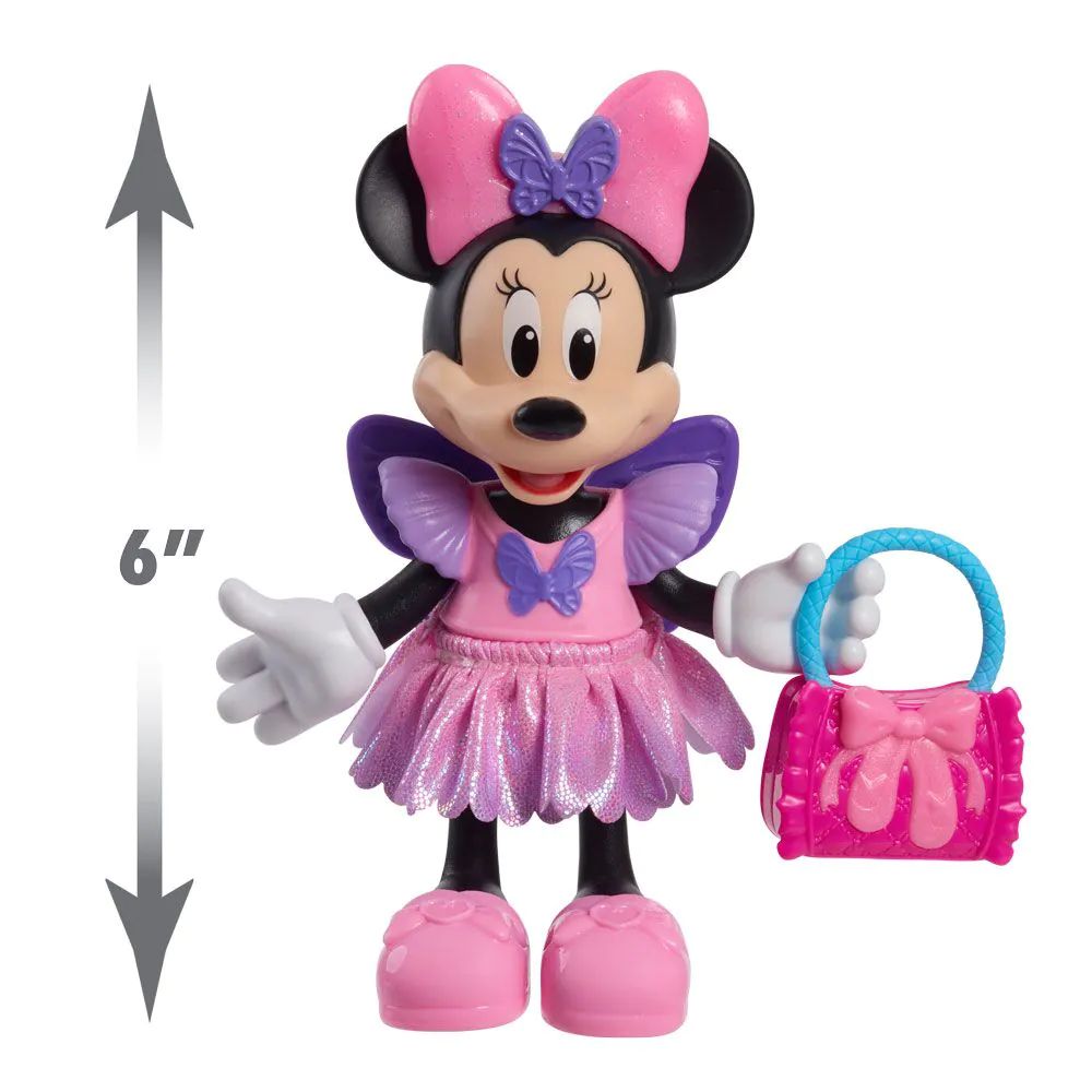 Papusa cu accesorii Disney Minnie Mouse Glitter Glam 88198