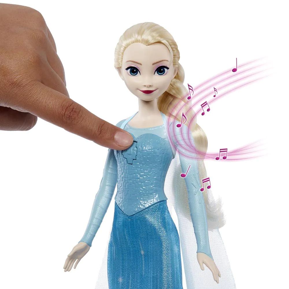 Papusa Frozen Elsa Cantareata