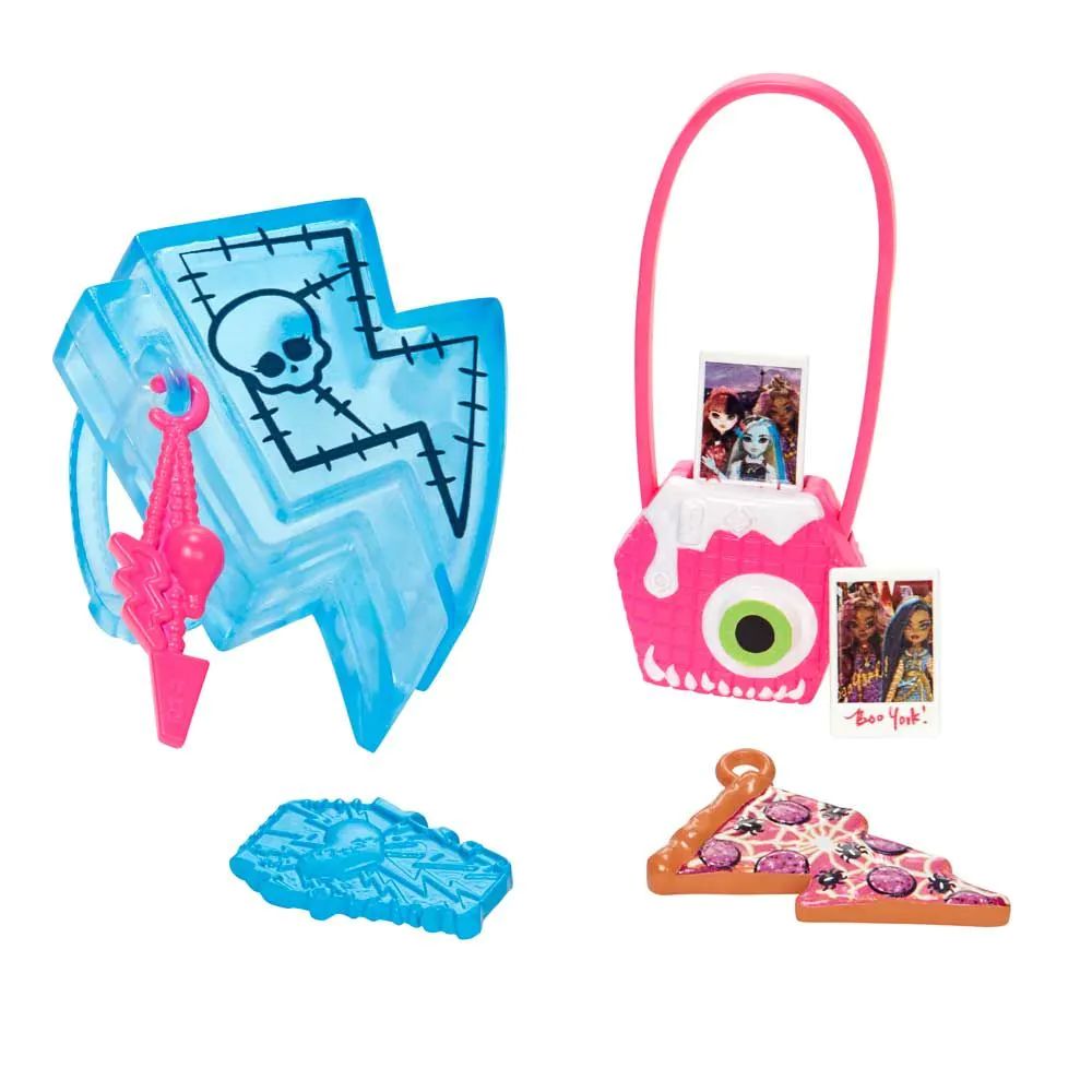 Papusa Mattel Monster High Frankie cu animalut si accesorii