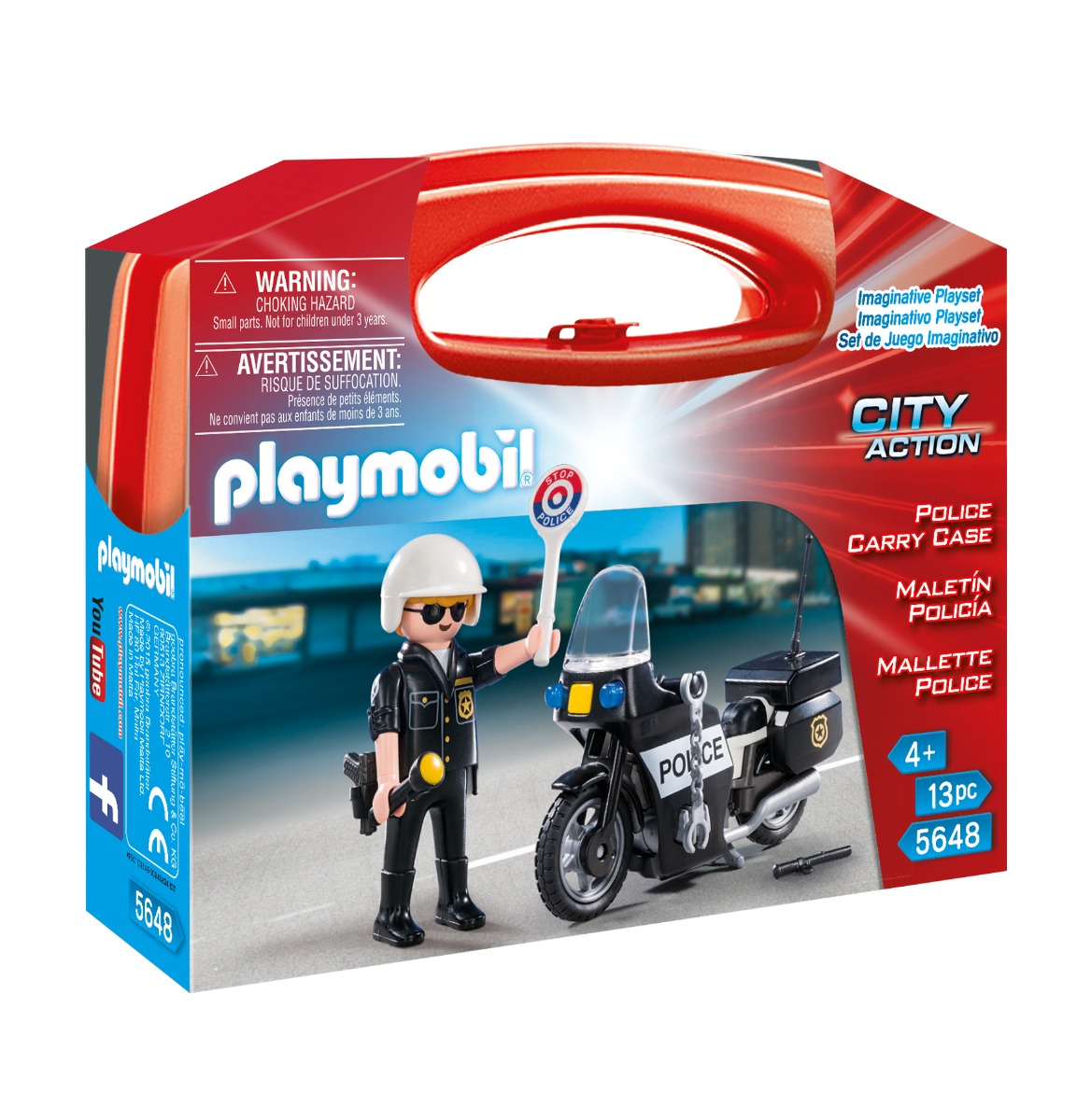 Playmobil PM5648 Set Portabil – Politie hippoland.ro