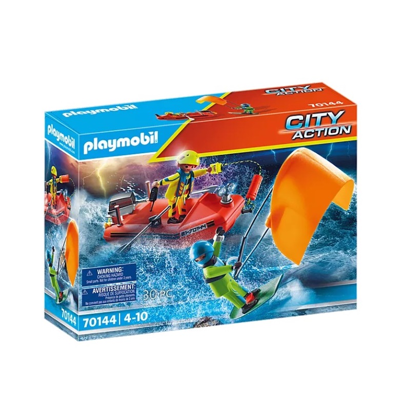 Playmobil PM70144 Salvamar cu barca de viteza Barca