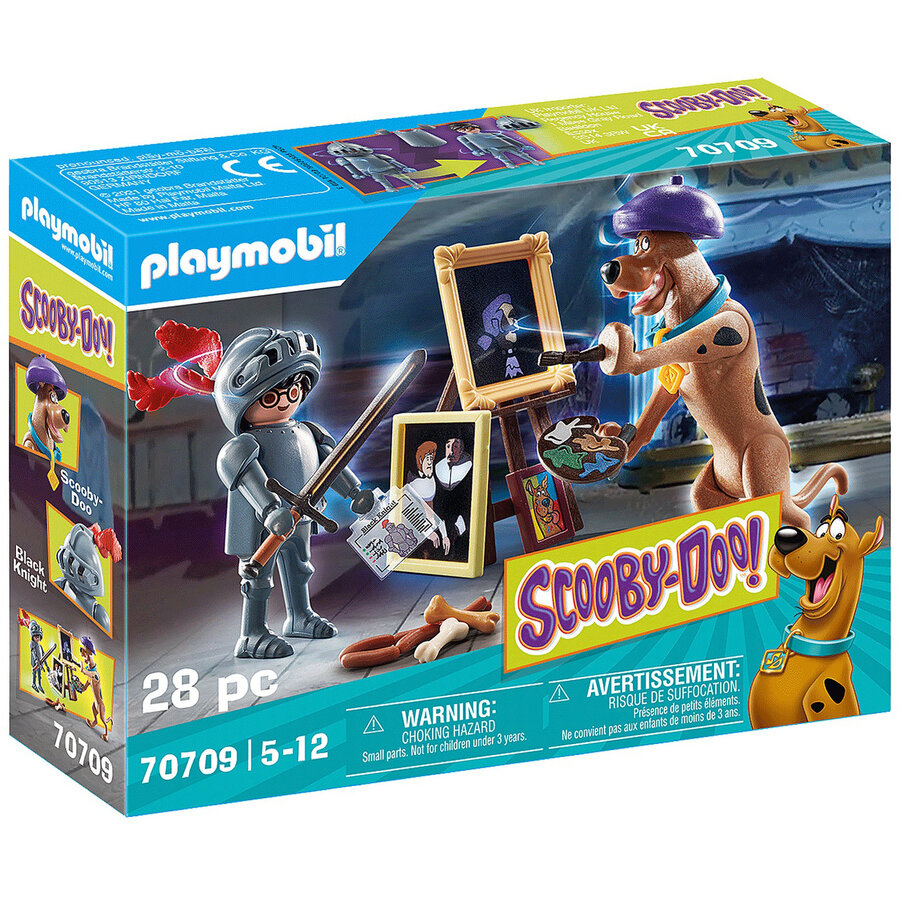 Playmobil PM70709 Scooby Doo Aventuri cu cavalerul negru hippoland.ro imagine noua