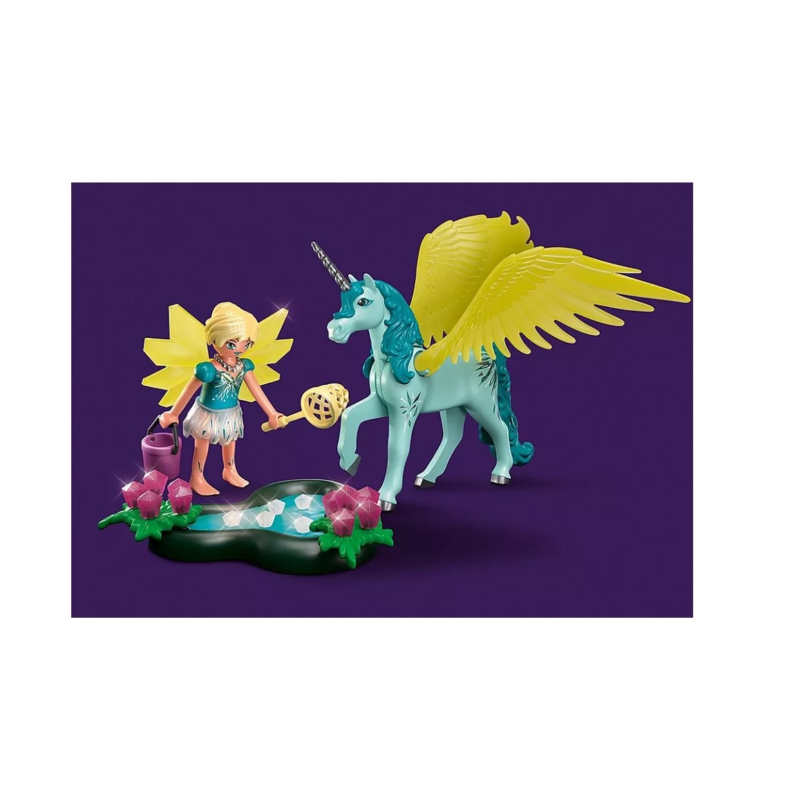 Playmobil PM70809 Crystal Fairy cu Unicorn