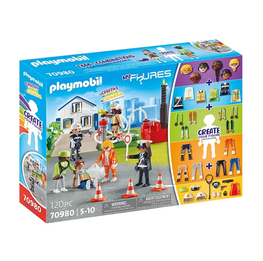 Playmobil PM70980 Creeaza Propria Figurina – Misiunea De Salvare Creeaza imagine noua responsabilitatesociala.ro