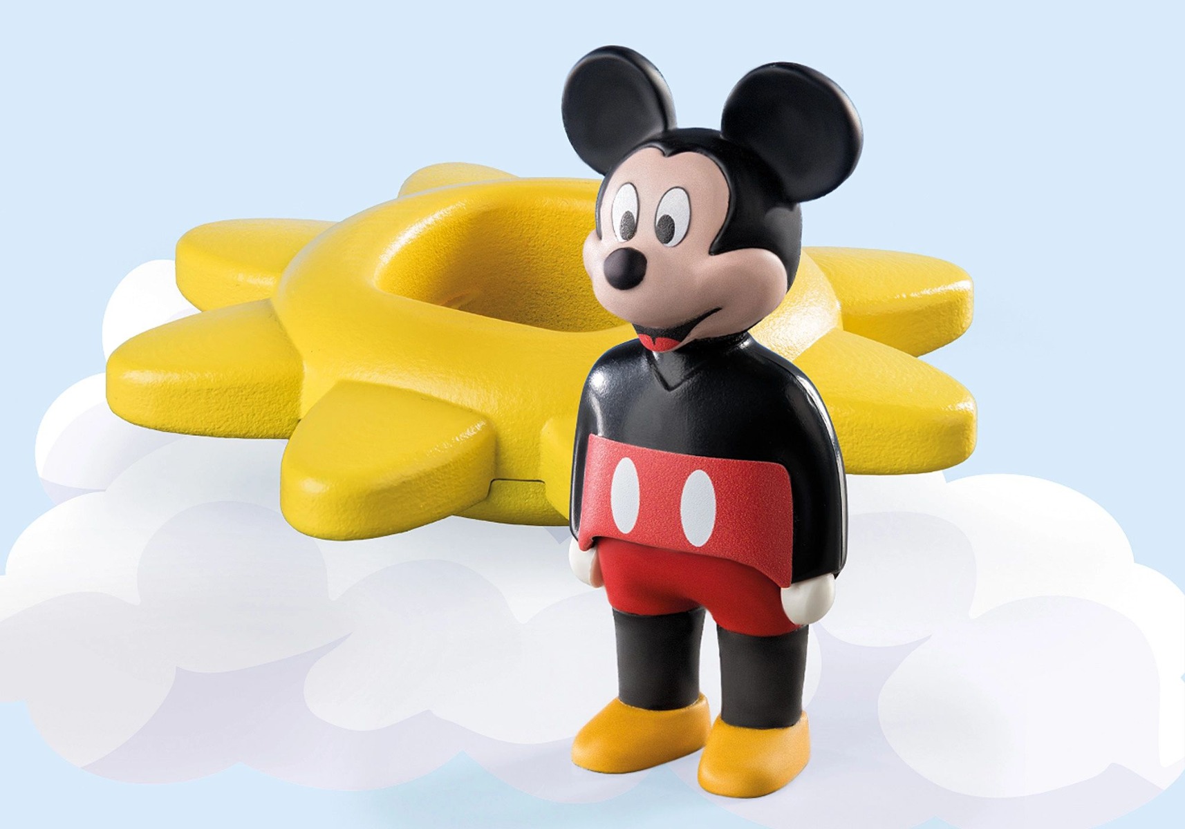 Playmobil PM71321 1.2.3 Disney soare rotativ cu zornaitoare Mickey