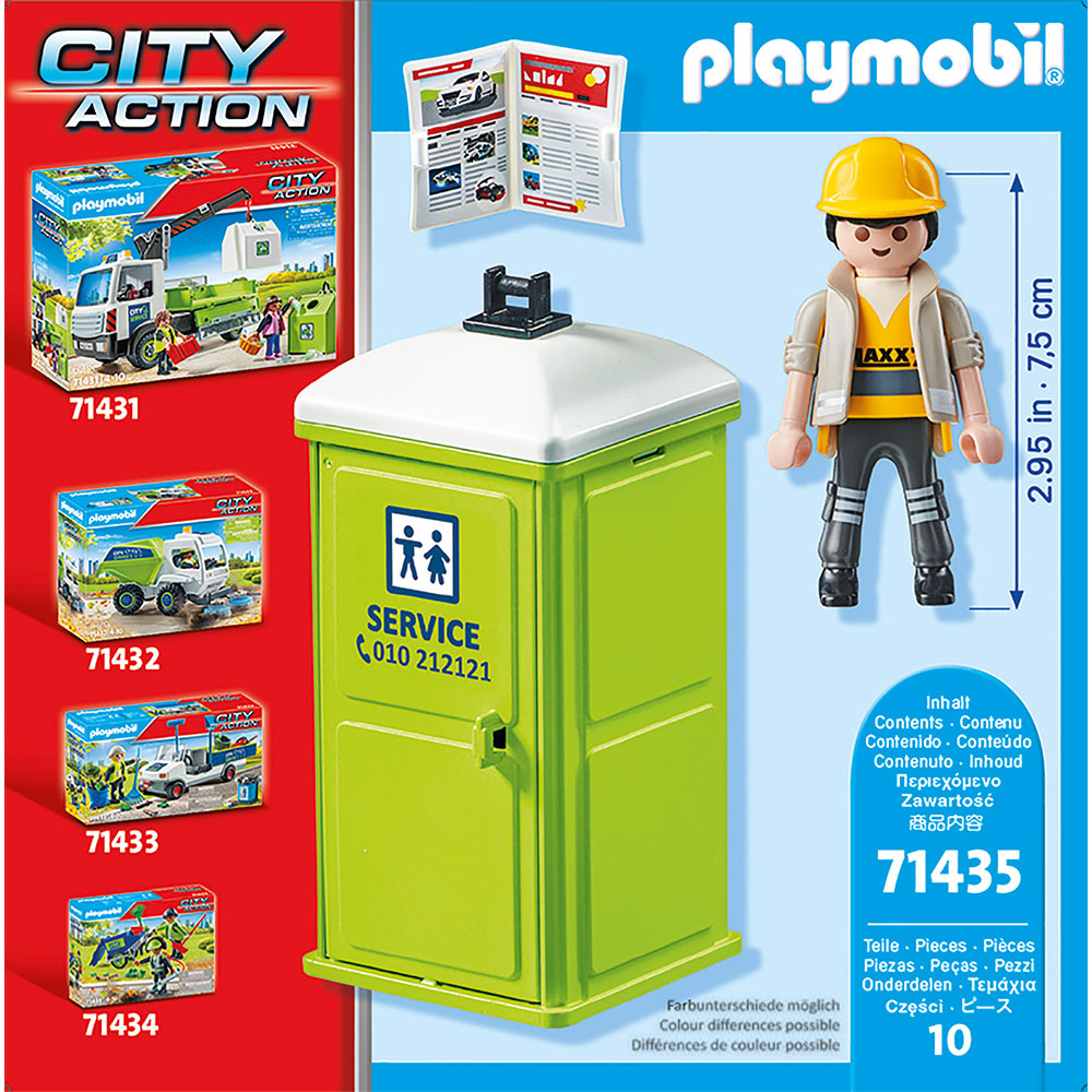 Playmobil PM71435 Toaleta mobila