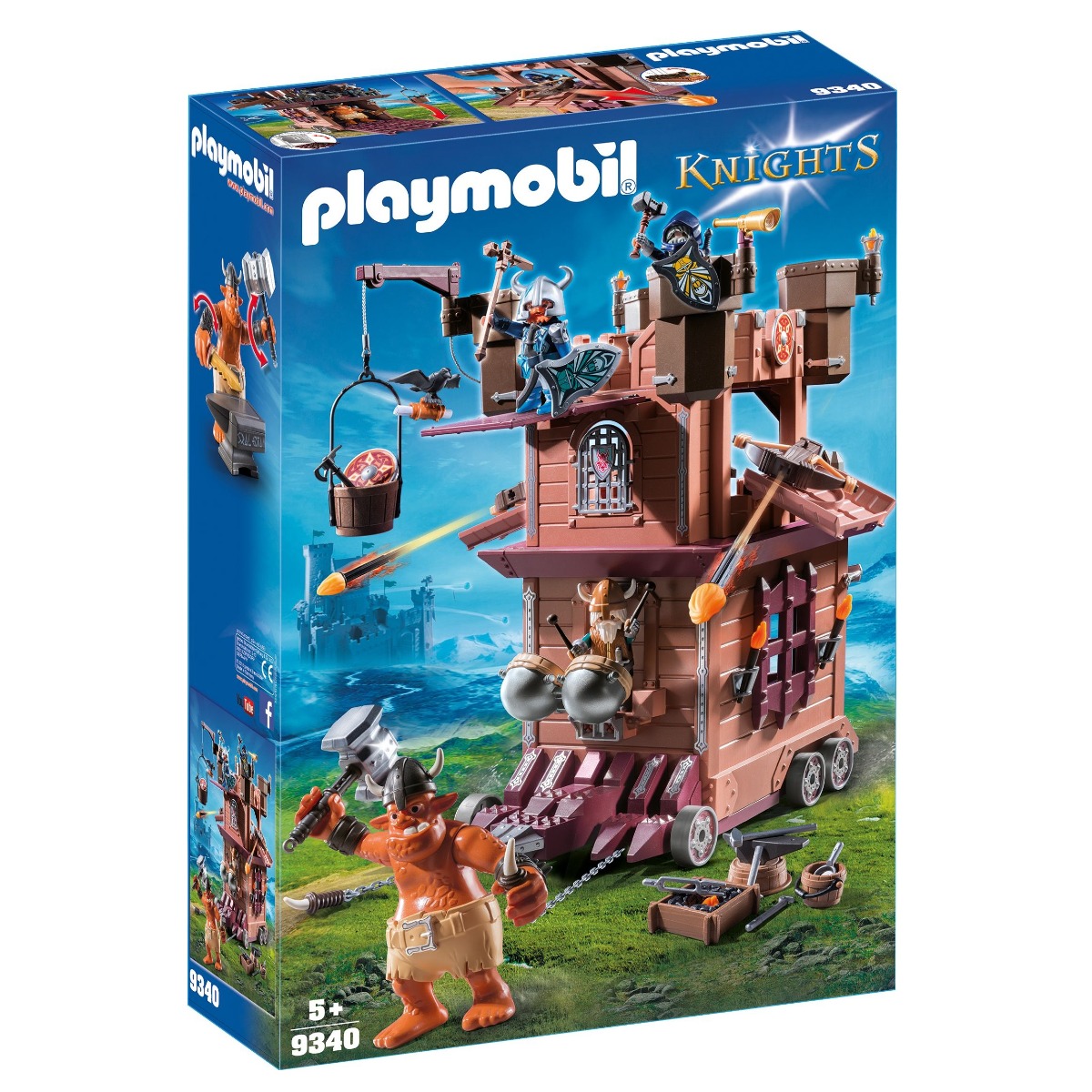 Playmobil PM9340 Fortareata Cavalerilor Pitici hippoland.ro imagine 2022