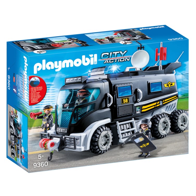Playmobil PM9360 Camionul Echipei Swat Camionul