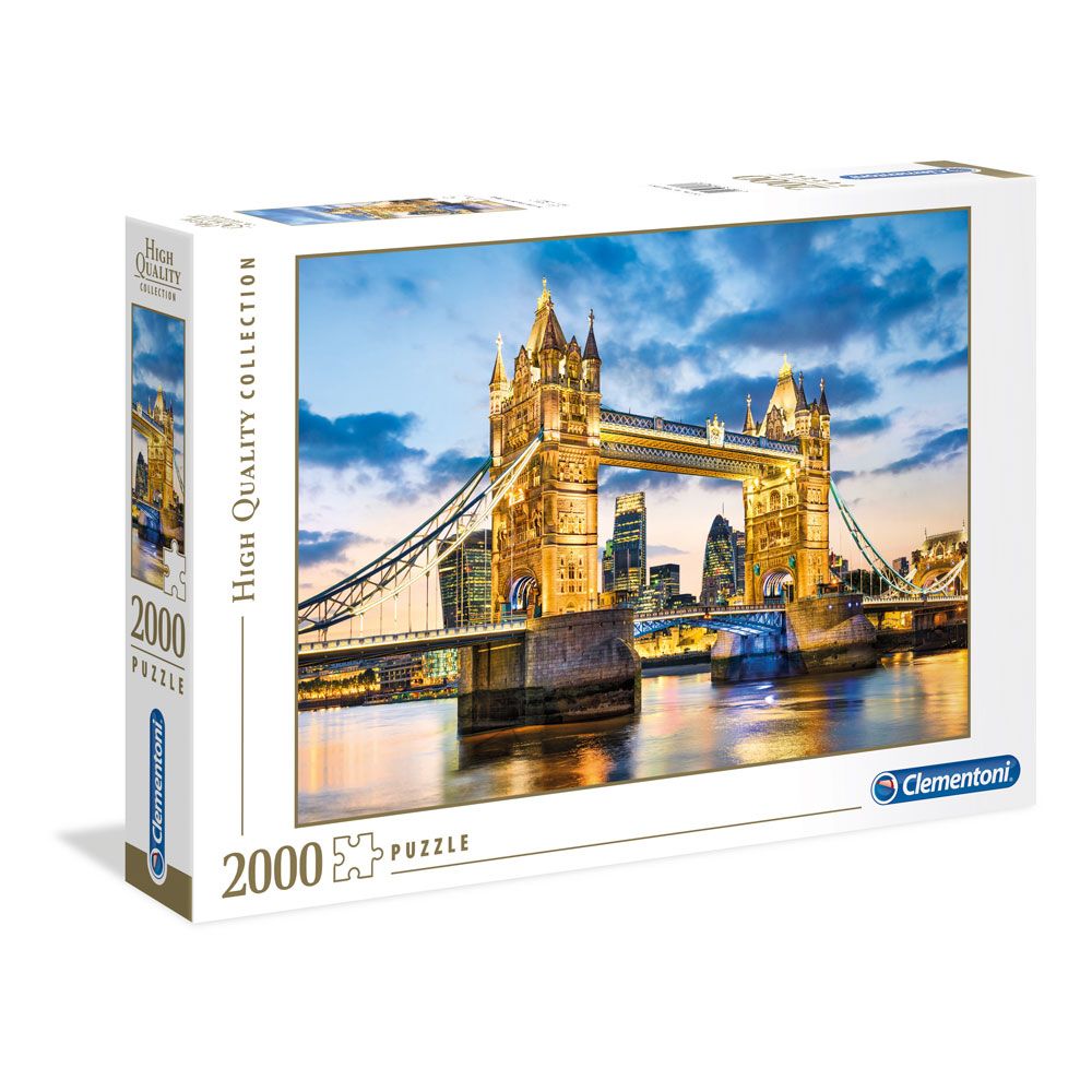 Puzzle 1000 piese Clementoni HQ Collection Tower Bridge at Dusk 32563 1000