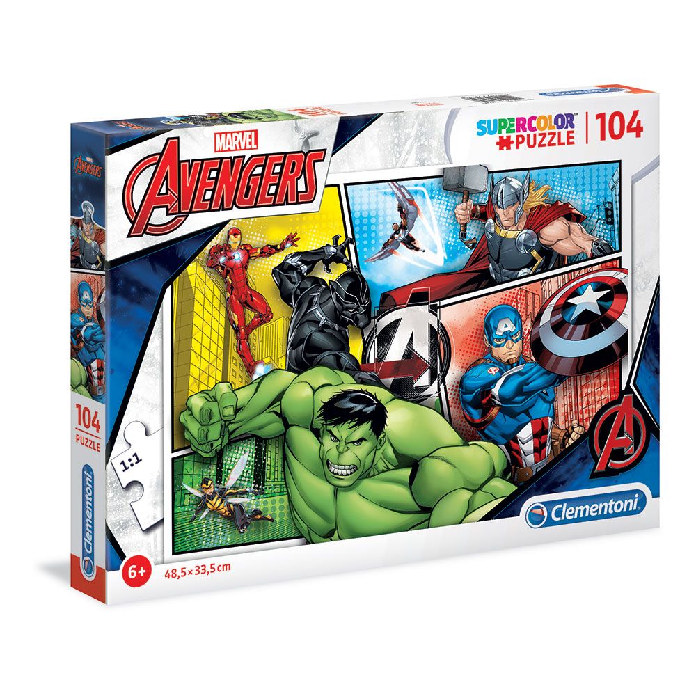 Puzzle 104 piese Clementoni The Avengers