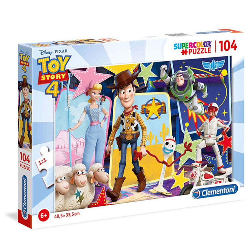 Puzzle 104 piese Clementoni Toy Story 4 Clementoni imagine 2022