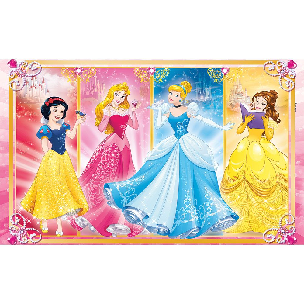 Puzzle 2x60 piese Clementoni Princess