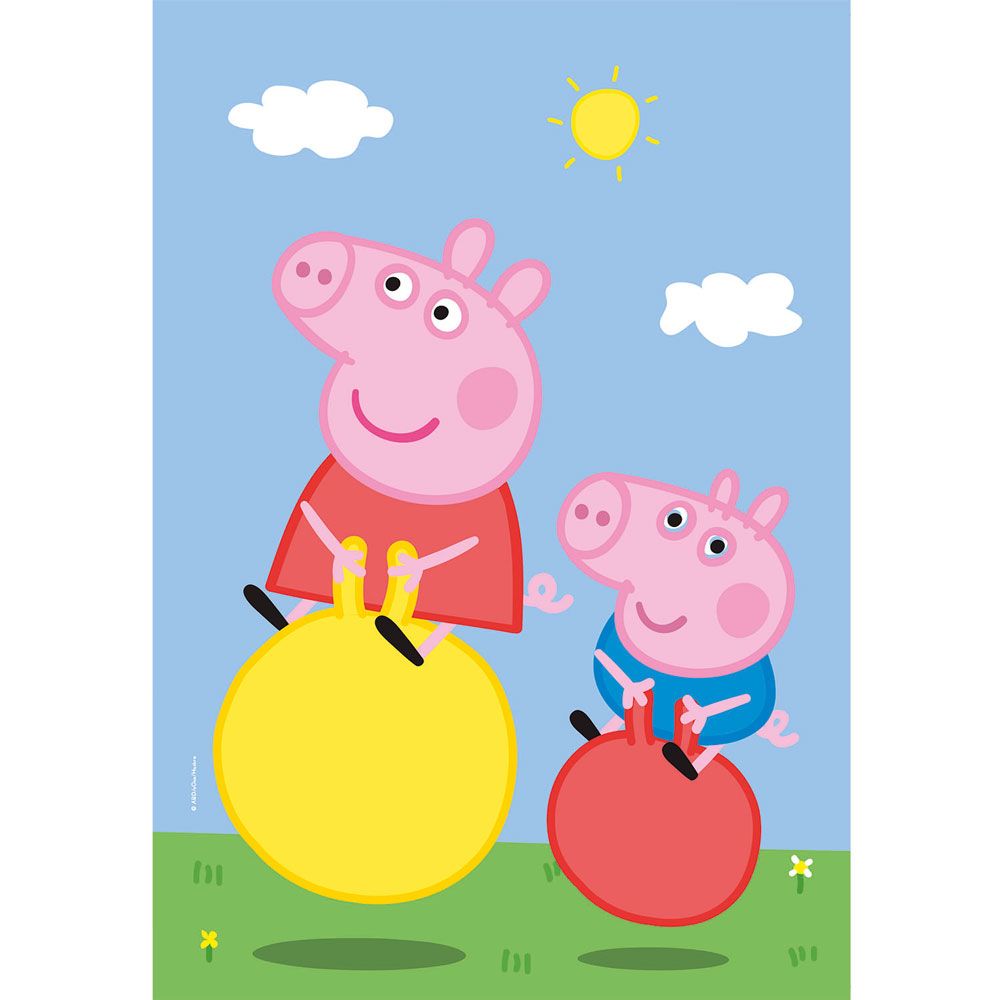 Puzzle 3 x 48 piese Clementoni Peppa Pig 25263