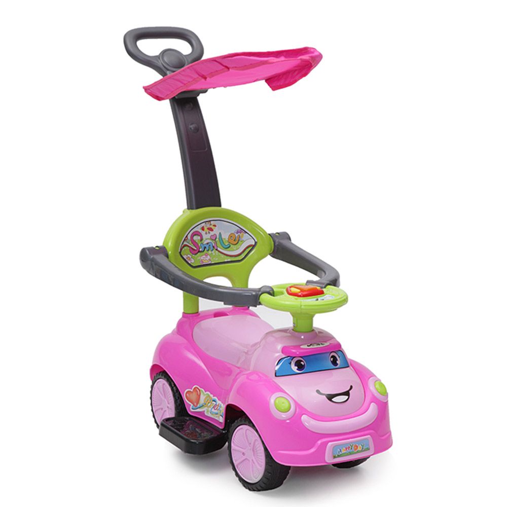 Ride-on Moni Smile pink copii imagine noua responsabilitatesociala.ro