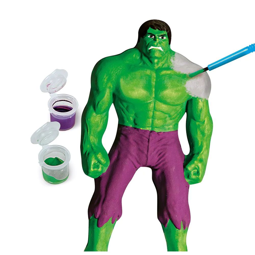 Set creativ cu ghips Clementoni Avengers Hulk