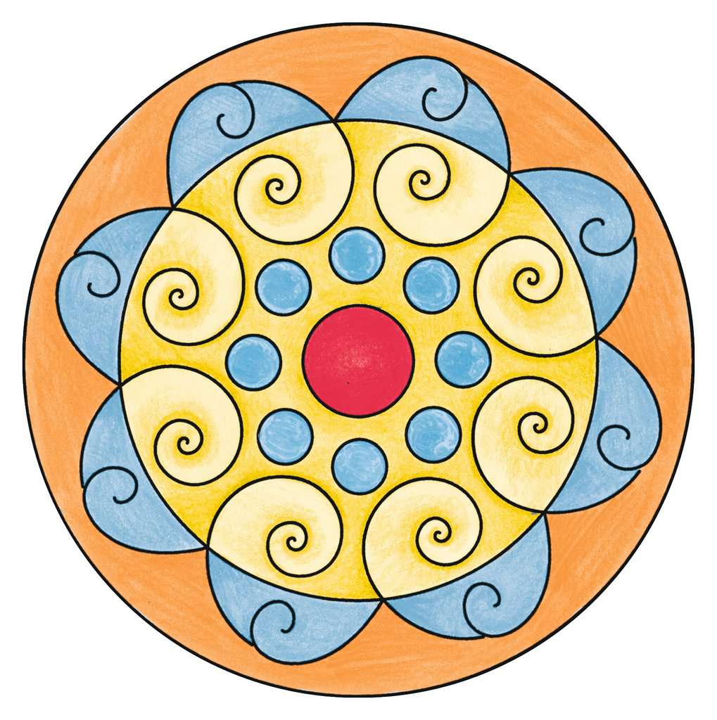 Set de creatie Ravensburger Mini Mandala Clasic
