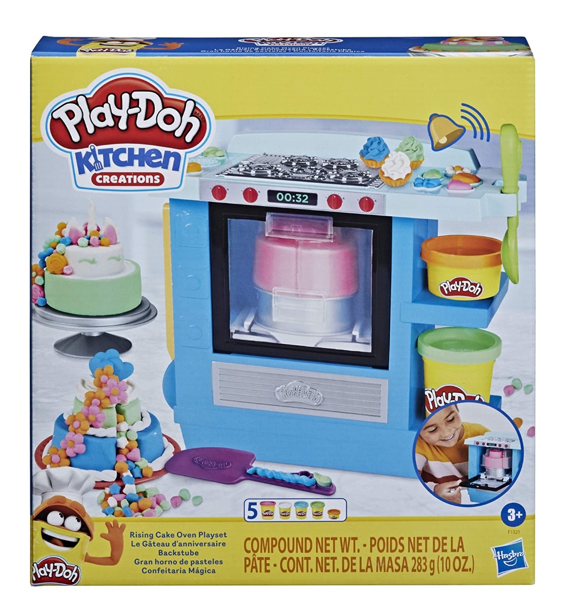 Set de joaca cu plastilina Play Doh Kitchen Creations Cuptorul Magic Hasbro imagine noua responsabilitatesociala.ro