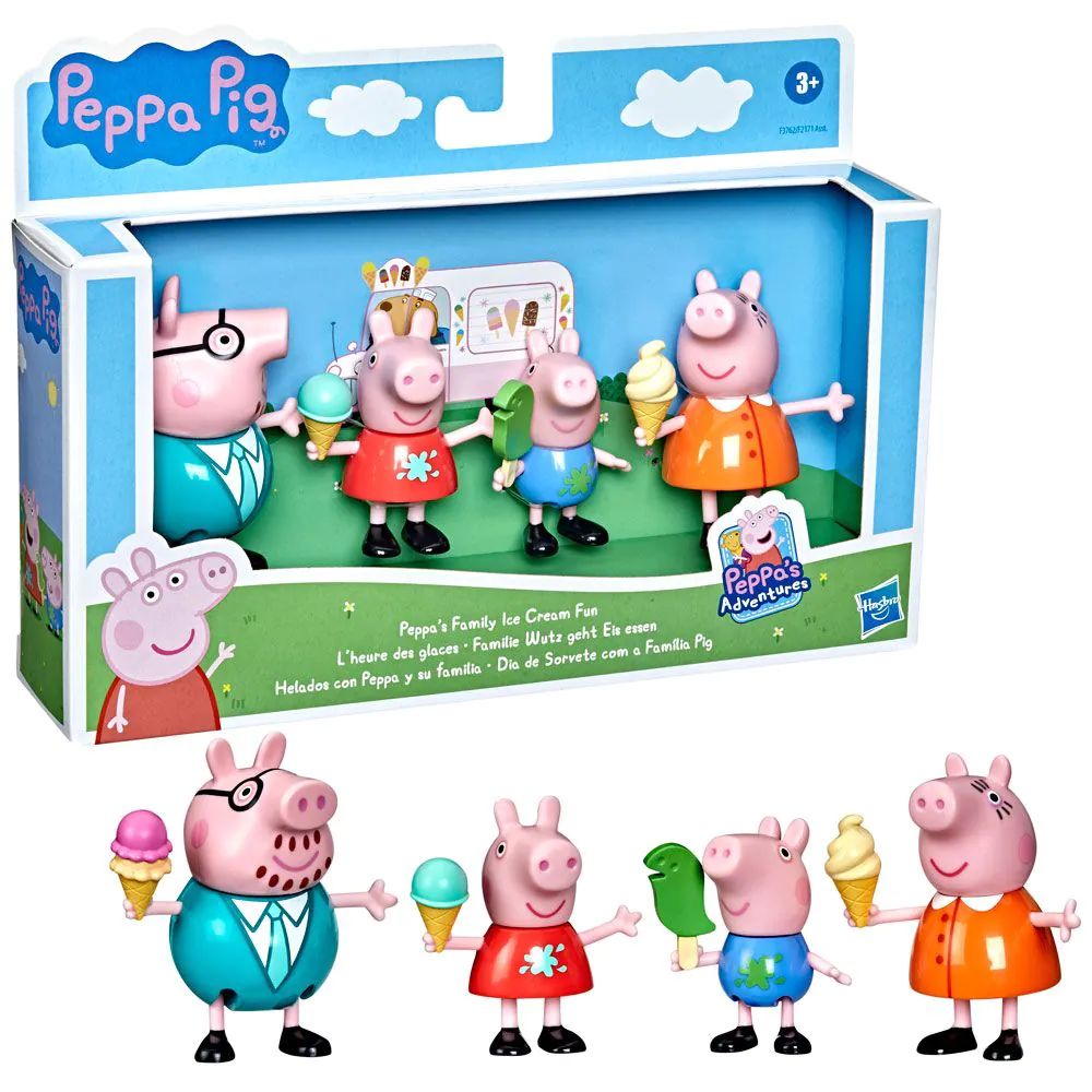 Set figurine Hasbro Peppa Pig Aventuri In Familie