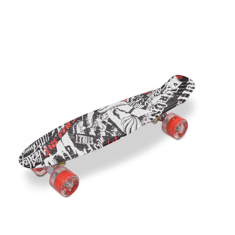 Skateboard 22 inch Byox Printed Skull Byox imagine 2022